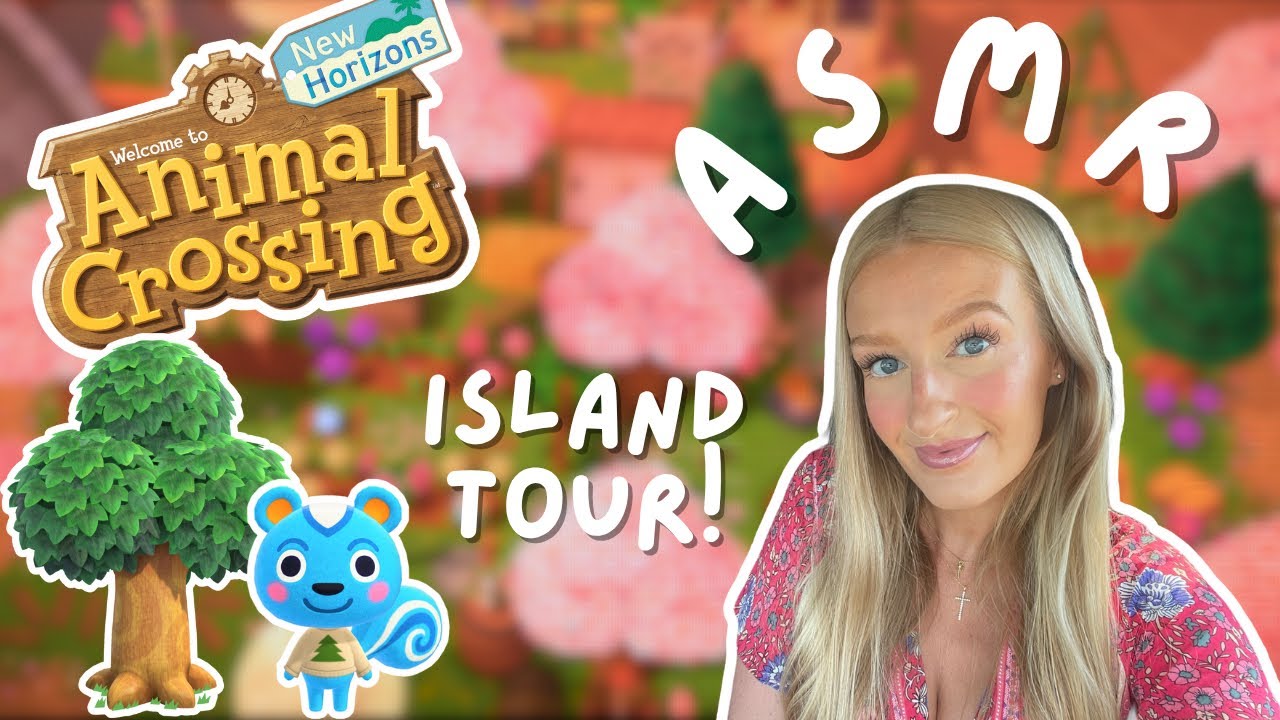 Animal Crossing New Horizons Island Tour ASMR (soft spoken)