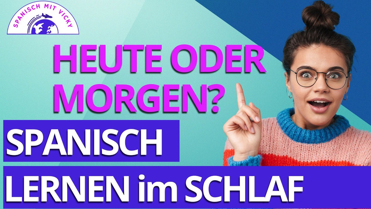 Die wichtigsten Zeitwörter auf Spanisch 🔥sofort merken! 😉Deutsch/Spanisch | Spanisch für Anfänger