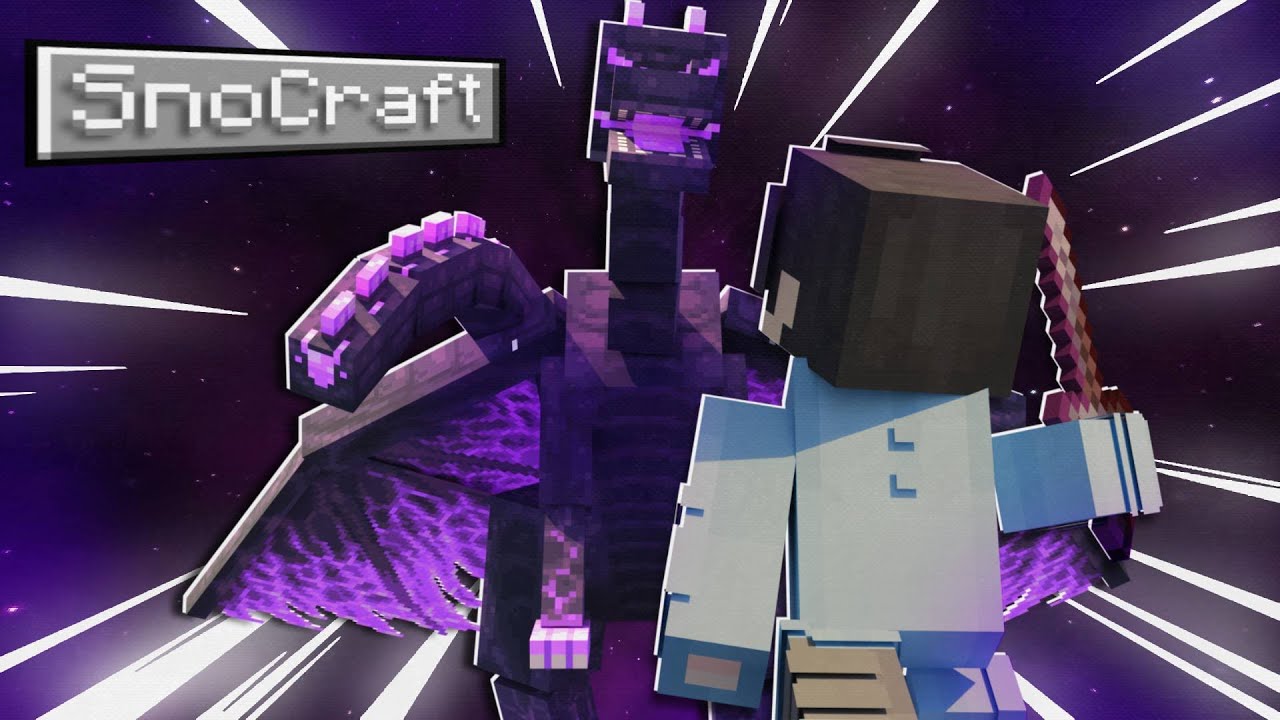 Ho UCCISO il DRAGO FINALE di MINECRAFT??!! - SnoCraft Ep.2