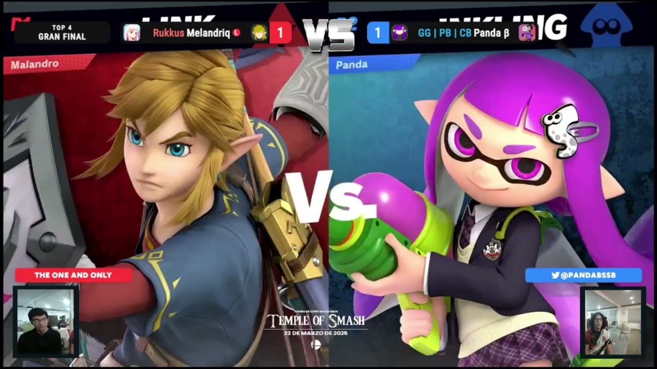 Temple of Smash 10 - Singles Bracket - Grand Final - Panda B vs Melandriq