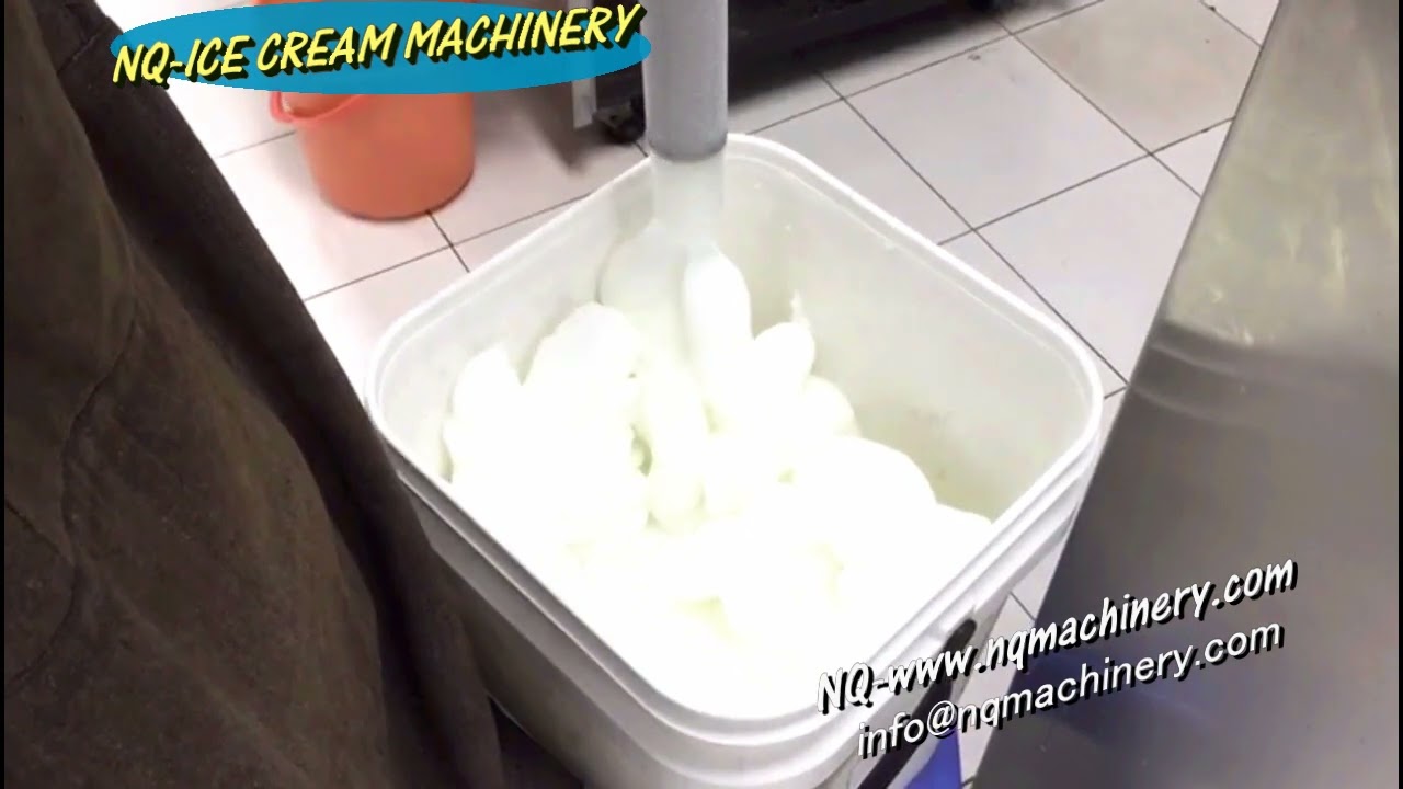 NQ Ice Cream Continuous Freezer Machine Industrail Ice Cream Making Production Line