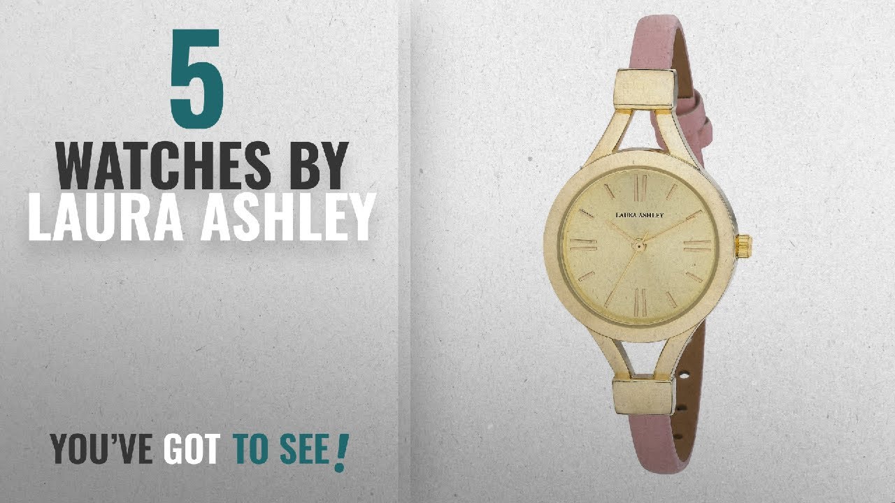 Top 10 Laura Ashley Watches [2018]: Laura Ashley Women's LA31011YG Analog Display Japanese Quartz