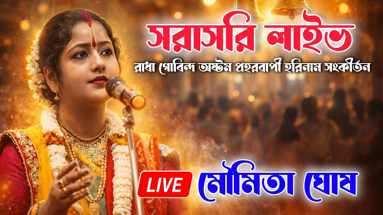 সরাসরি লাইভ দেখুন//Moumita Ghosh Kirtan Live//মৌমিতা ঘোষ কীর্তন লাইভ