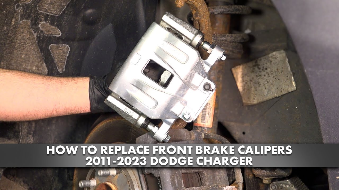 How to Replace Front Brake Calipers 2011-2023 Dodge Charger