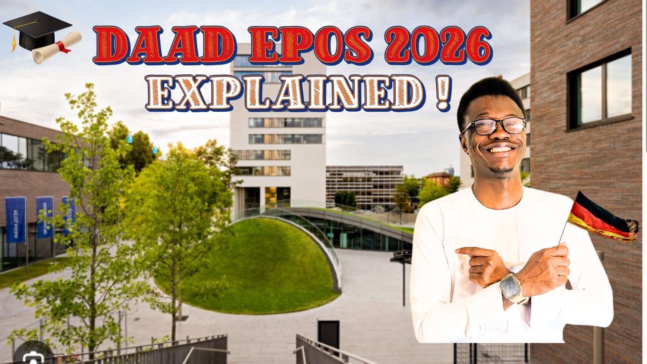 DAAD EPOS Scholarship 2026/2027 | Fully Funded Master's in Germany | Eligibility, Requirements, Tips