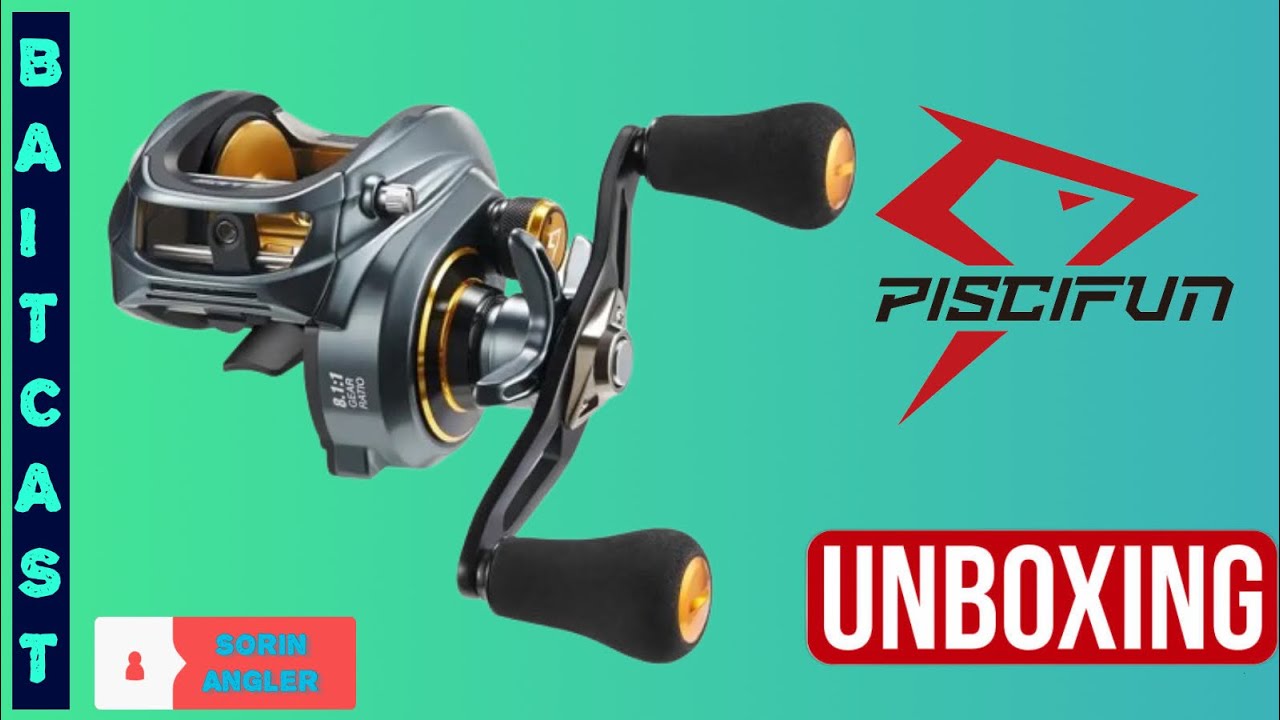 Unboxing Piscifan Alijoz 300. Mulinetă de baitcast destinată peștilor de talie mare.
