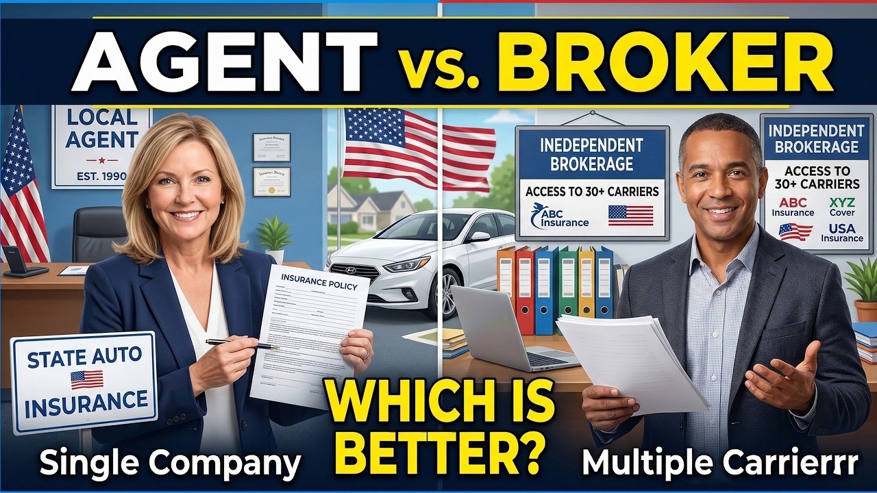 Auto Insurance Agent vs. Broker: Which One Should You Choose?