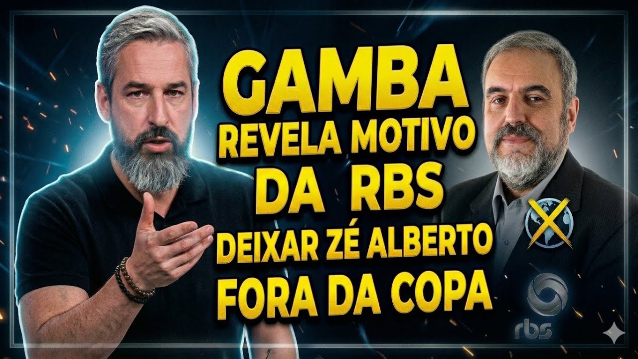 FILIPE GAMBA REVELA POR QUE A RBS DEIXOU Z&Eacute; ALBERTO ANDRADE FORA DA COPA 🔥