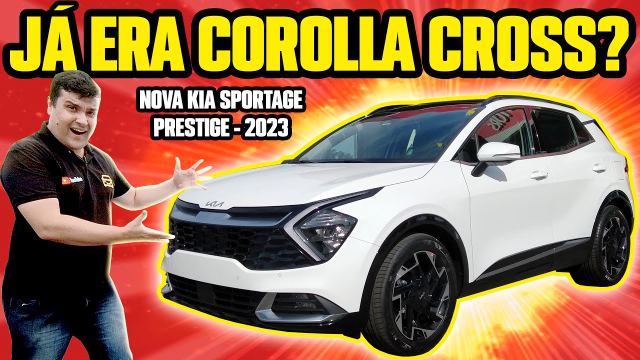 NOVA KIA SPORTAGE 2023 - JOGOU A CONCORRÊNCIA NO LIXO! Ou NÃO? (Avaliação)
