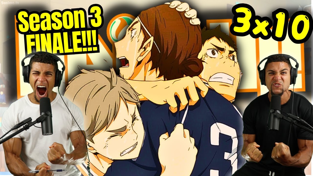 WE'RE HYPED UP! | Haikyuu!! 3x10 REACTION! | 