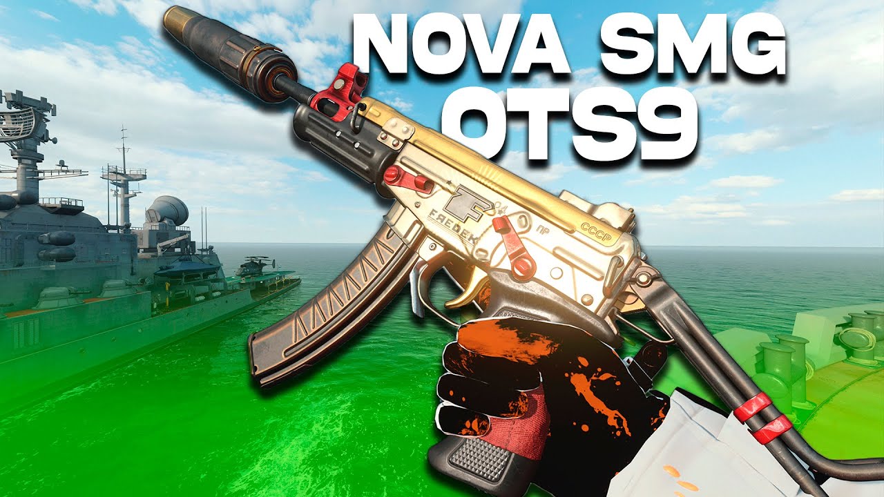 A NOVA SMG OTs9 é INCRÍVEL e EXPLODE qualquer um no CoD COLD WAR!