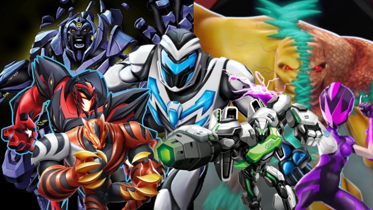 Top 30 Strongest Max Steel Characters ᴴᴰ (2013 Reboot)