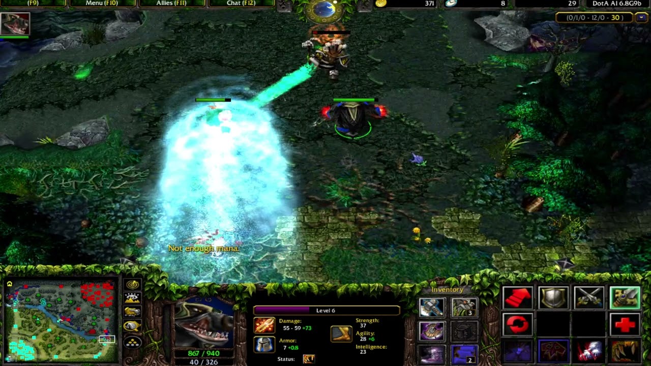 DOTA 6.8G9B Ursa Solo Fountain 893