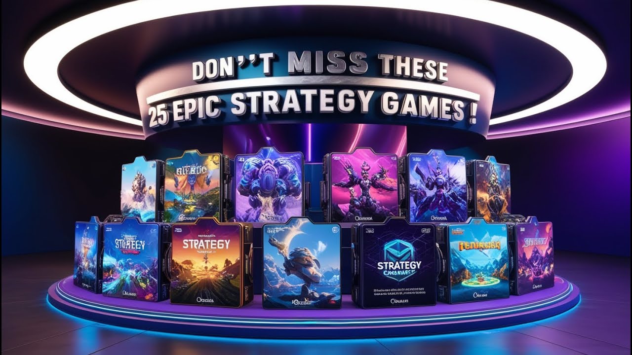 25 EPIC Strategy Games You Won't Want to Miss