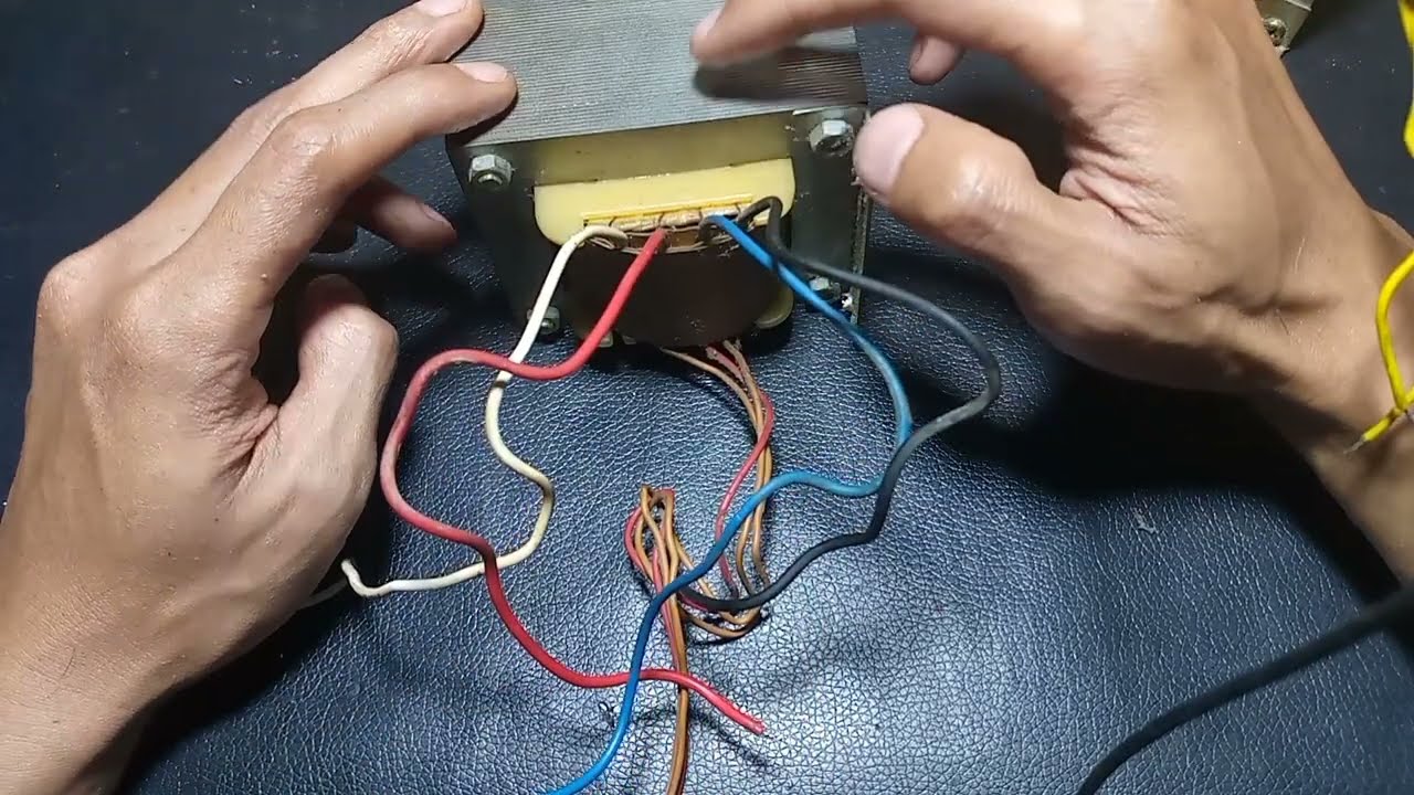 Jalur 0 - 220 Volt Pada Trafo Bekas Tape Deck Jadul