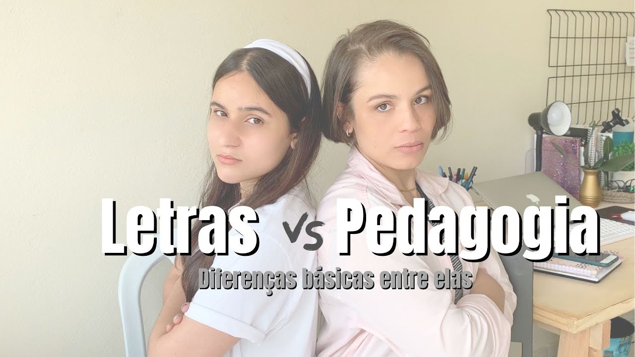 Qual a diferença entre Pedagogia e Letras