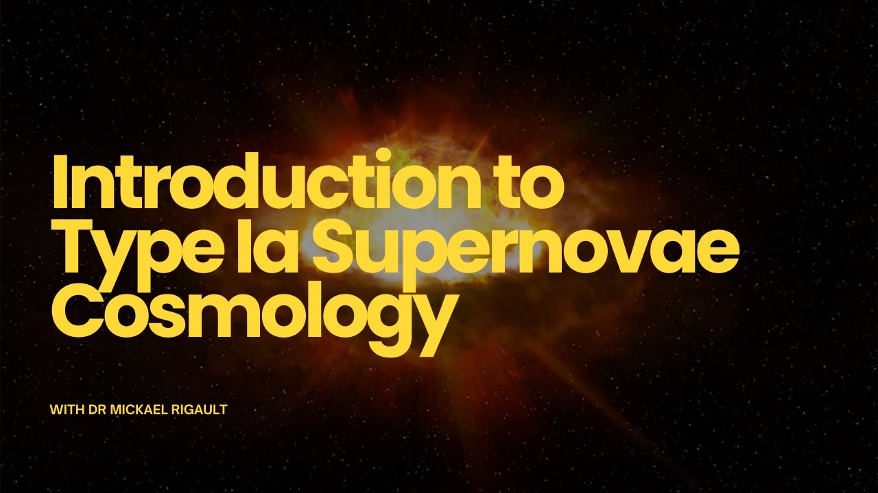 Introduction to Type Ia Supernovae Cosmology