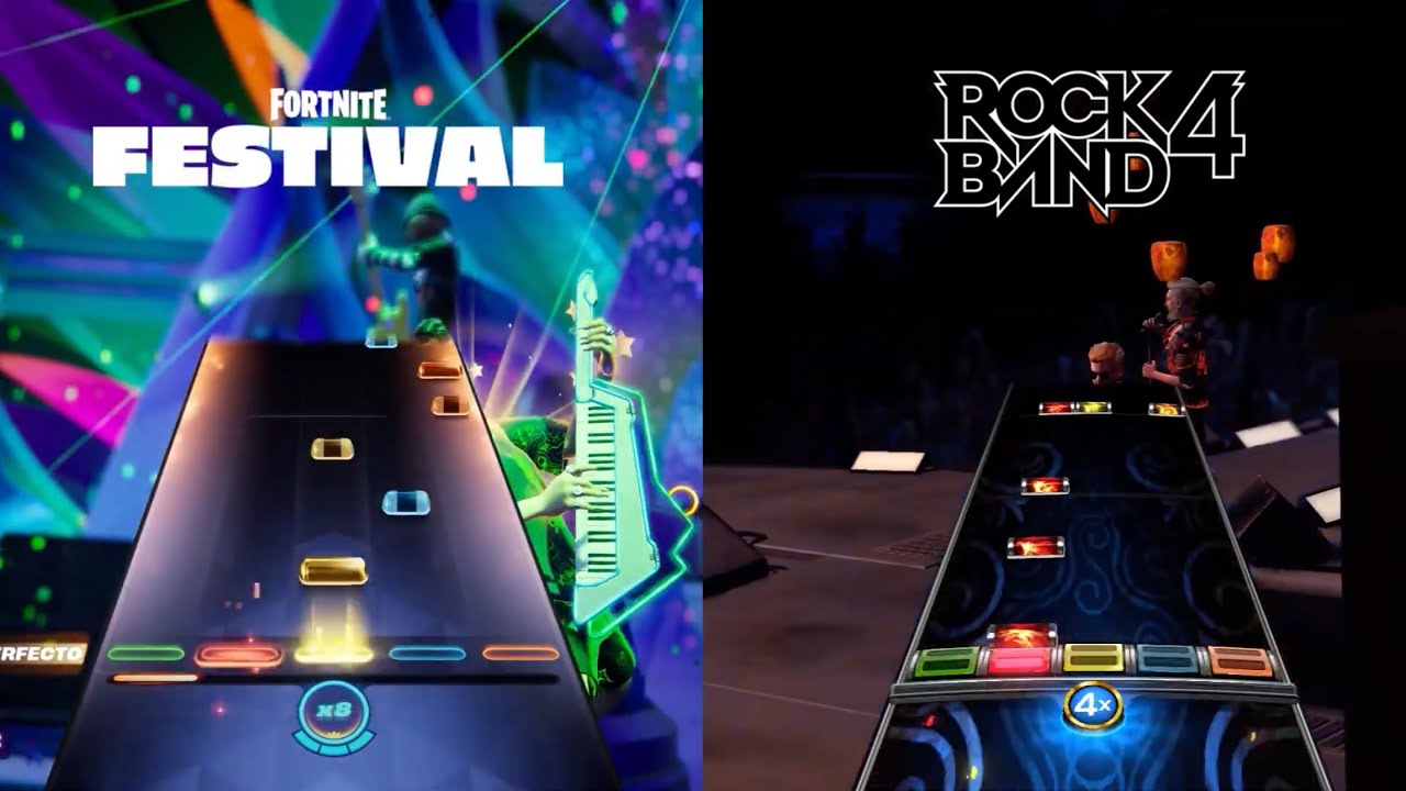 “September" by Earth, Wind & Fire - Fortnite Festival vs Rock Band 4
