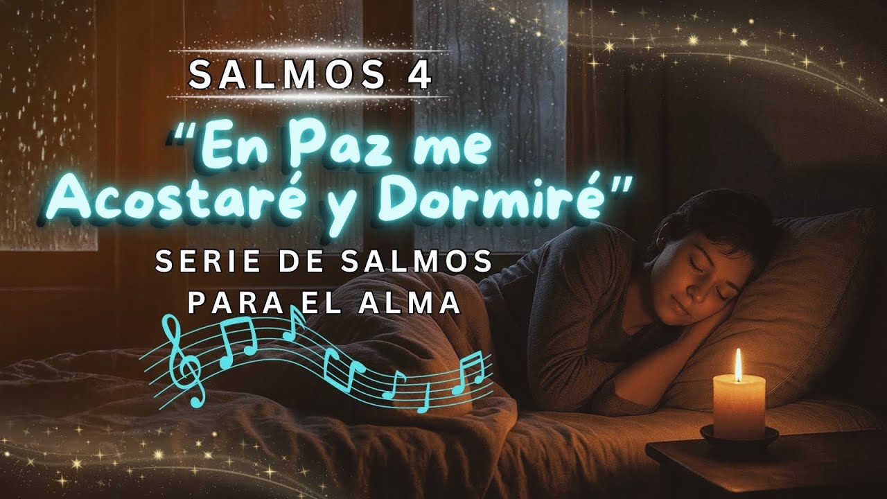 Salmos 4 – “En Paz Me Acostaré” | Canción Para descansar y tener paz completa en Dios