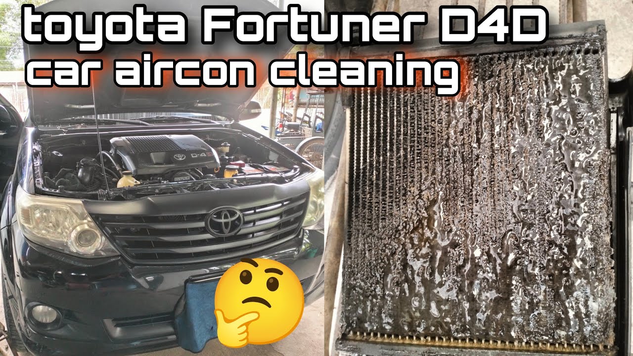 toyota Fortuner D4D mahina ang lamig/aircon cleaning