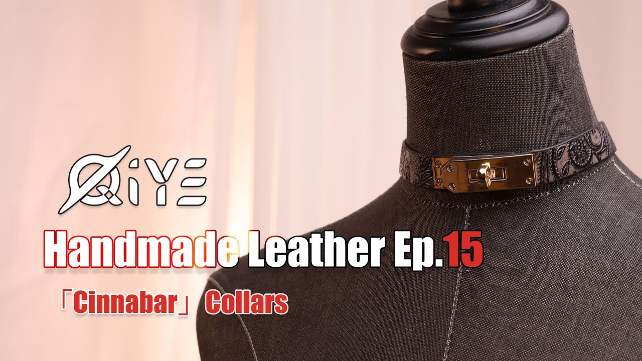 DIY Handmade Leather Collar | BDSM Aesthetics