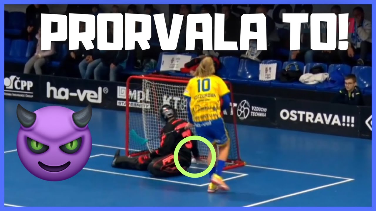 GOLMANKY POČAPALY! Nájezdy - FBC ČPP OSTRAVA vs. FAT PIPE FLORBAL CHODOV