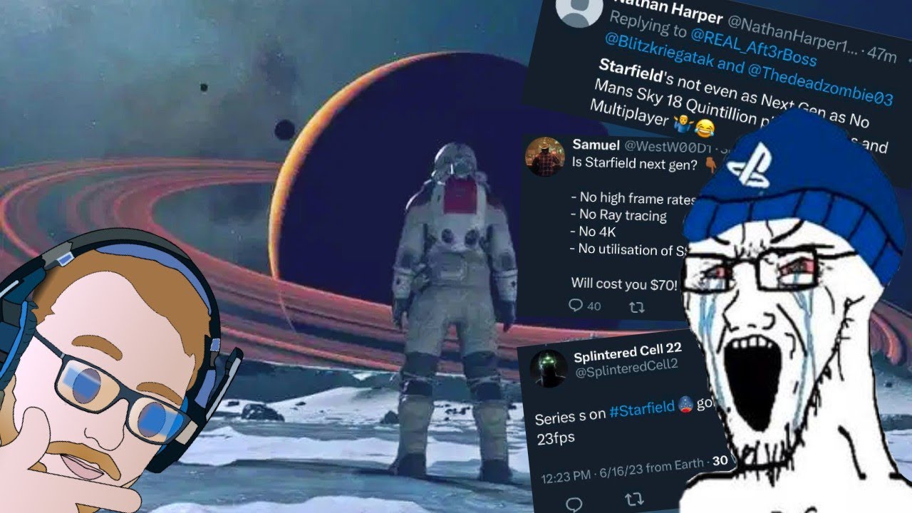 Starfield Keeps Bringing Out the Worst of Playstation Twitter