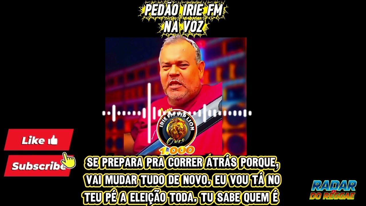 PEDÃO IRIE FM NA VOZ || 