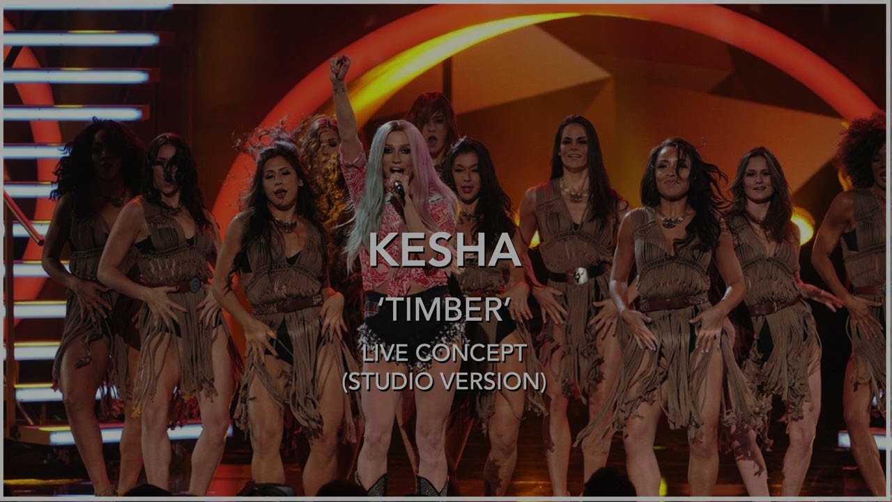 Kesha 'Timber' -  2024 Live Concept (Studio Version)