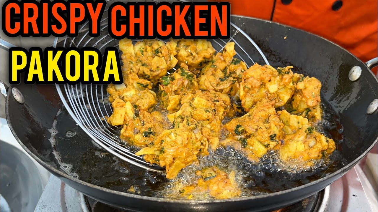 Crispy Chicken Pakora Recipe | Easy Chicken Pakora Recipe by Chef Mustansar