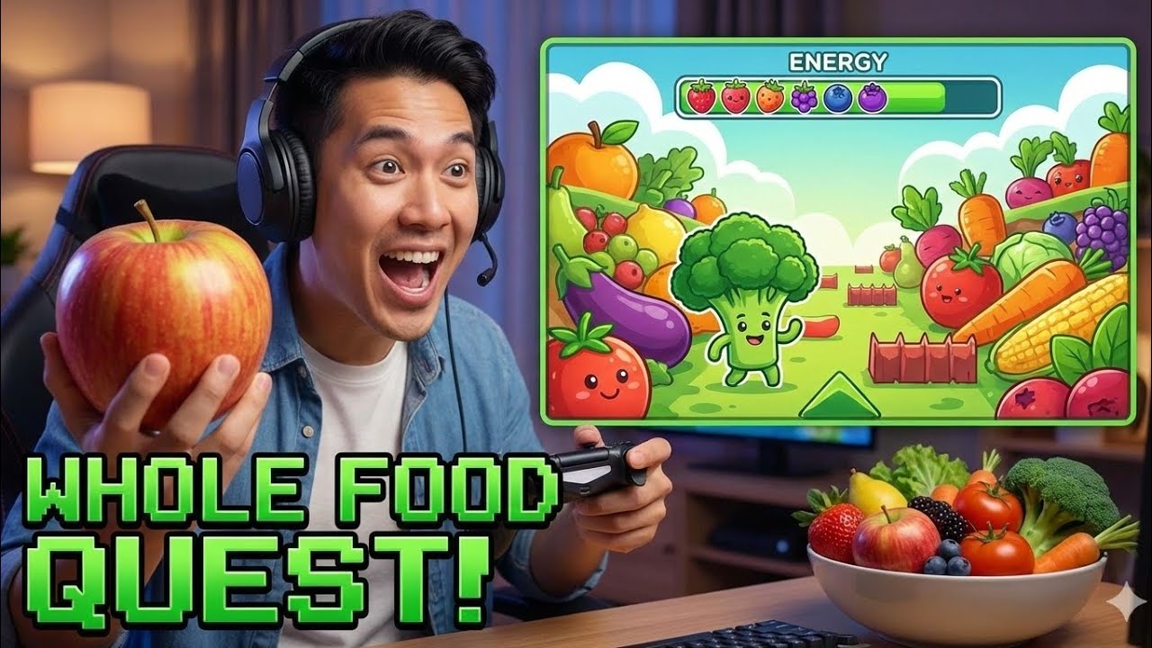 Satisfying Whole Food Eating ASMR 🍕 Realistic Gameplay & Relaxing Sounds ✨