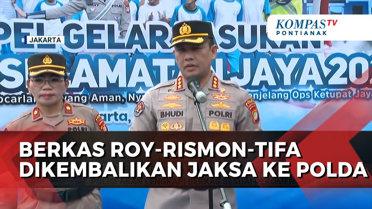 Belum Lengkap, Jaksa Kembalikan Berkas Perkara Roy-Rismon-Tifa