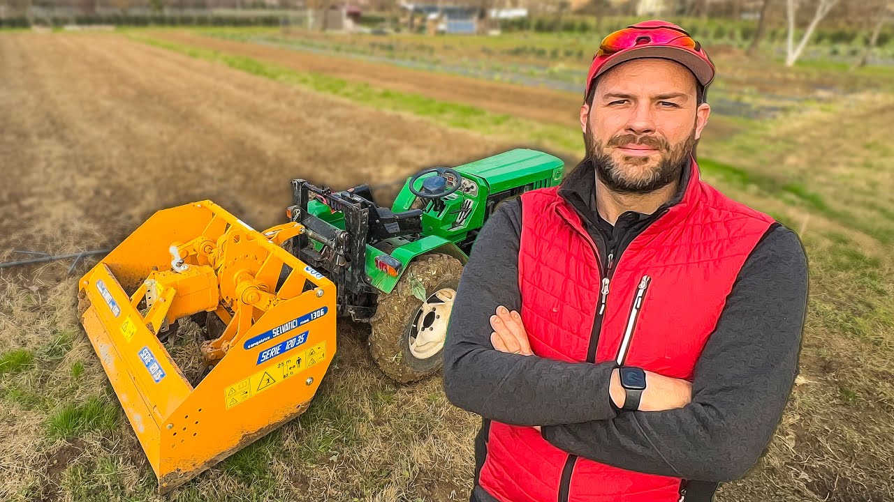 LAVORARE 1000mq di TERRA in 15 minuti! Guida completa