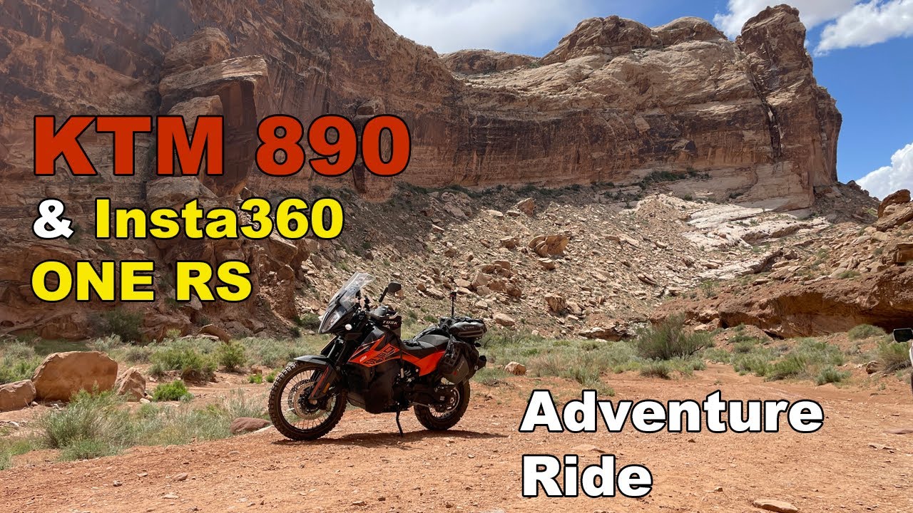 KTM 890 Adventure Biking - San Rafael Swell, Utah
