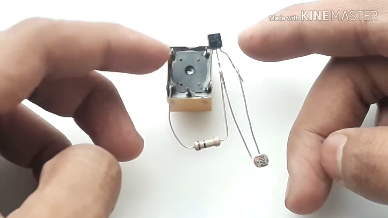 How to make a automatic on/off light use ldr