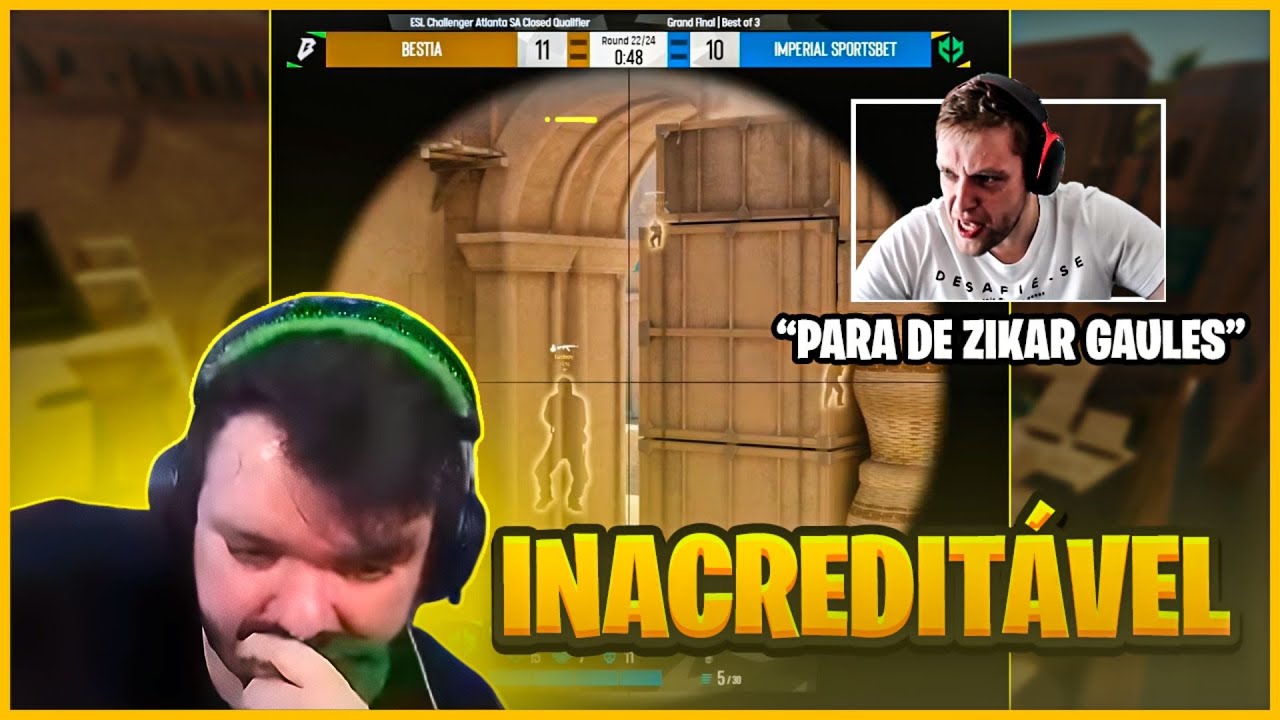 AS MAIORES ZIKADAS DA HISTÓRIA DO GAULES! 😂