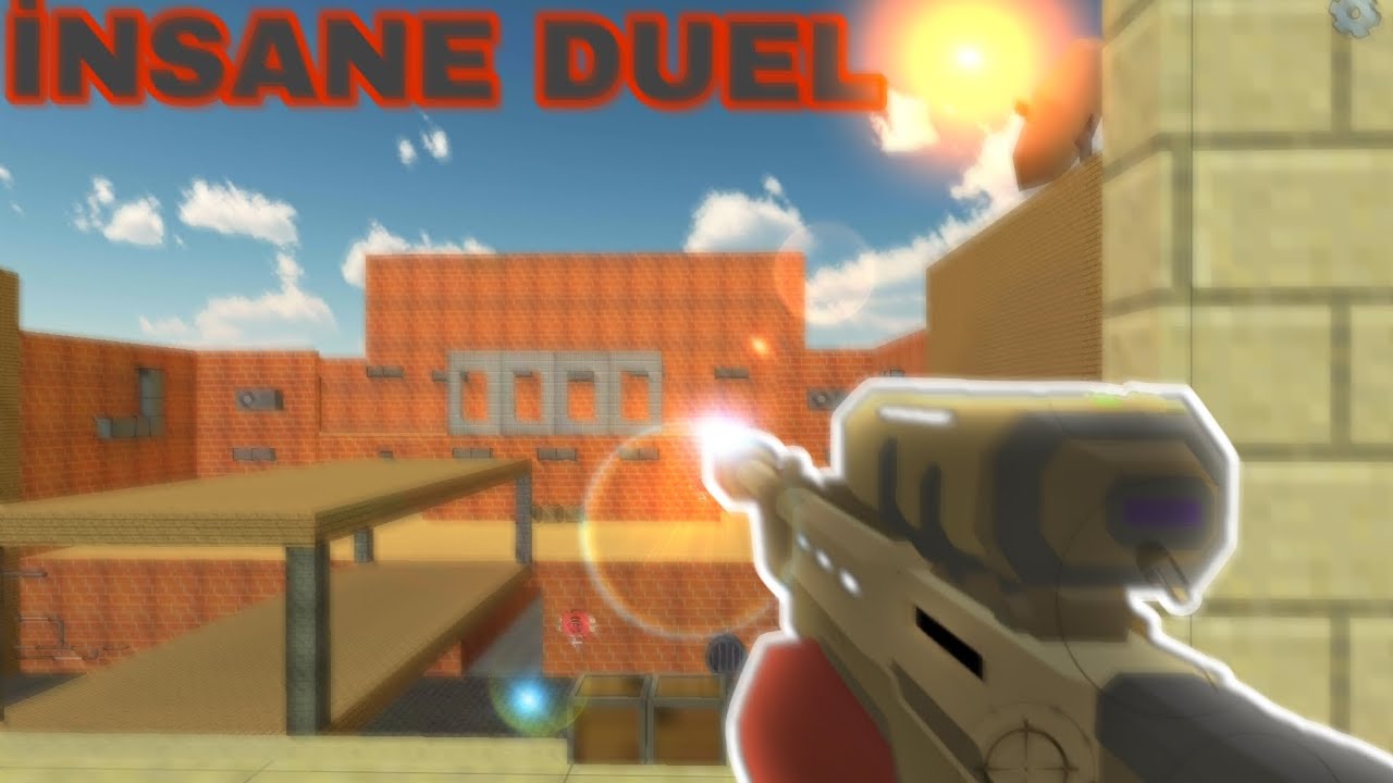 CHİCKEN GUN DUEL GAMEPLAY - Duel in Forts map | FULL MATCH |
