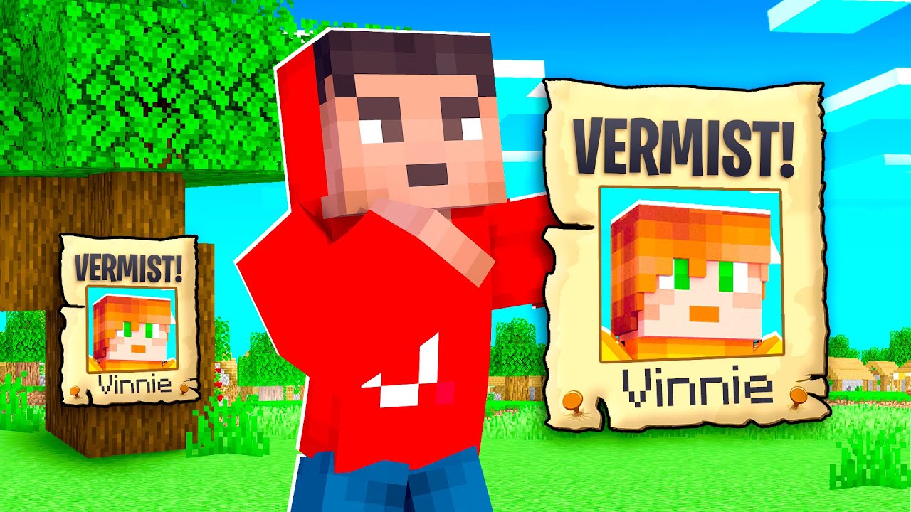 Vinnie Is VERMIST In Minecraft! (Blokburg)
