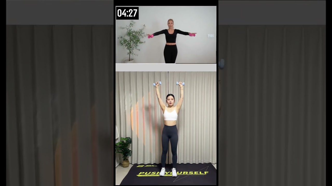 哑铃手臂瘦身法，手臂酸爽到不行