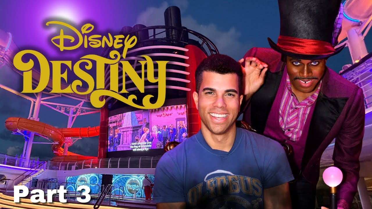 Экскурсия по круизному лайнеру Disney Destiny — Часть 3: Финал!