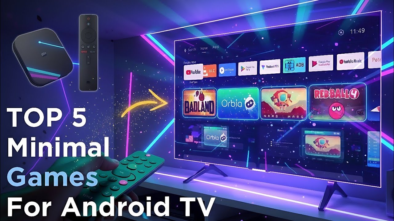 5 лучших минималистичных игр для Android TV [Играть без геймпада]