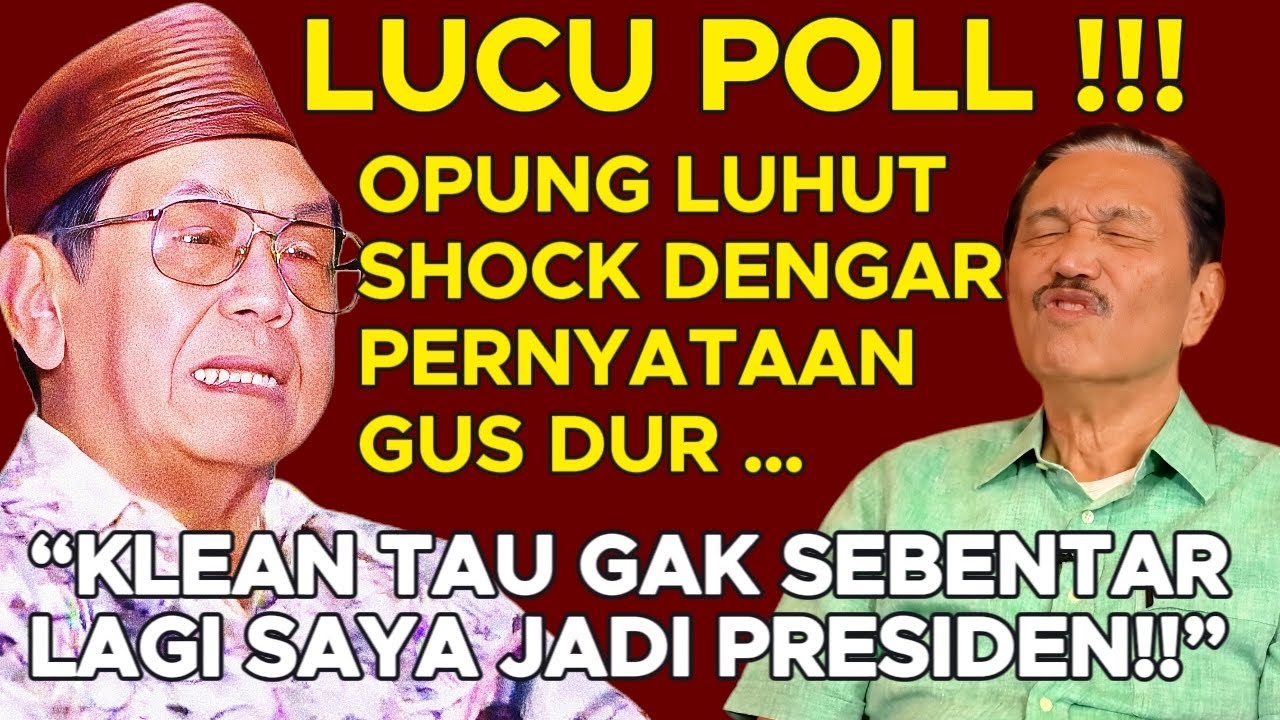 AKHIRNYA OPUNG MENGAKU.‼️PERNAH DIBIKIN SHOCK GUS DUR 🤣🤣🤣LUHUT BINSAR PANDJAITAN - MAHFUD MD PODCAST