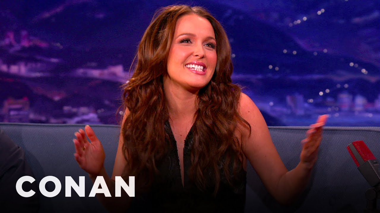 Camilla Luddington Uses The Zombie Apocalypse To Work Out - CONAN on TBS