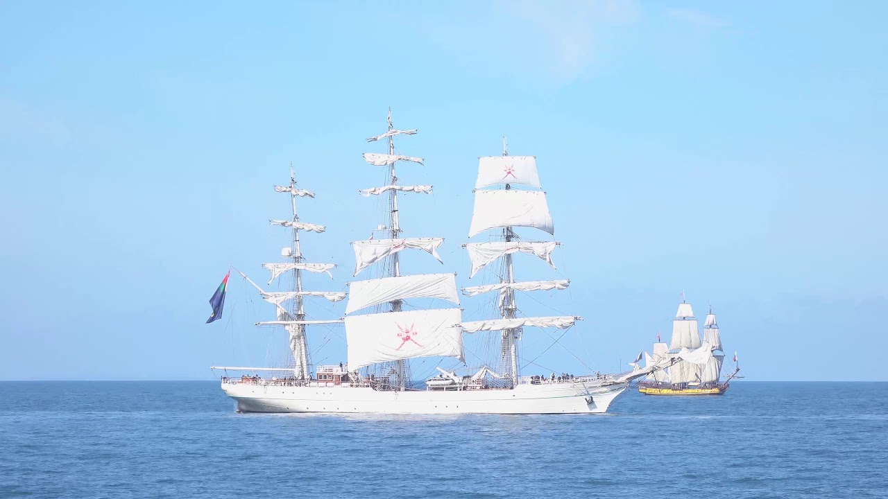 Liberty Tall Ships Regatta 2019 Race Start Highlights
