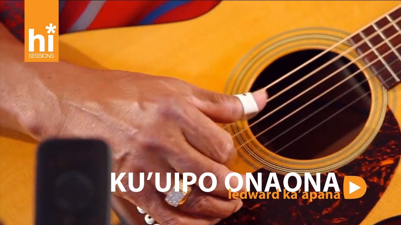 Ledward Kaapana - Ku'uipo Onaona (HiSessions.com Acoustic Live!)