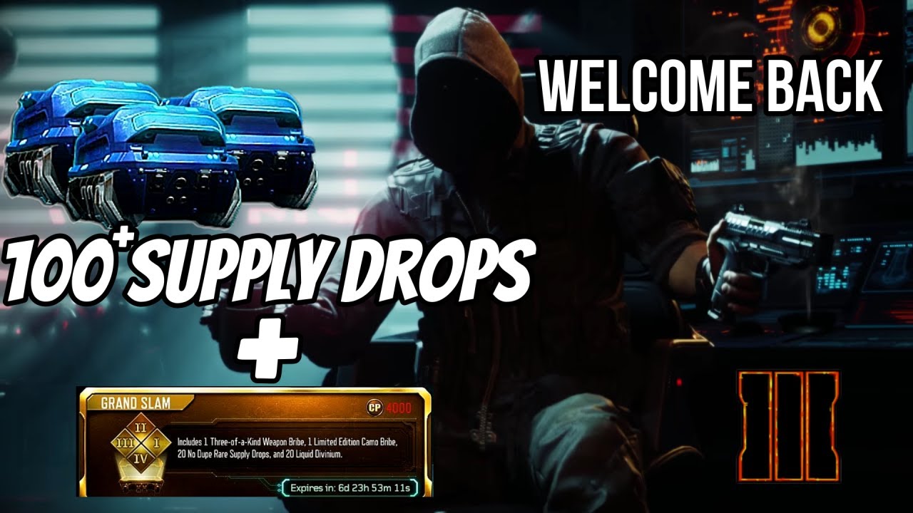 buying supply drops on a dead game, black ops 3 supply drop opening