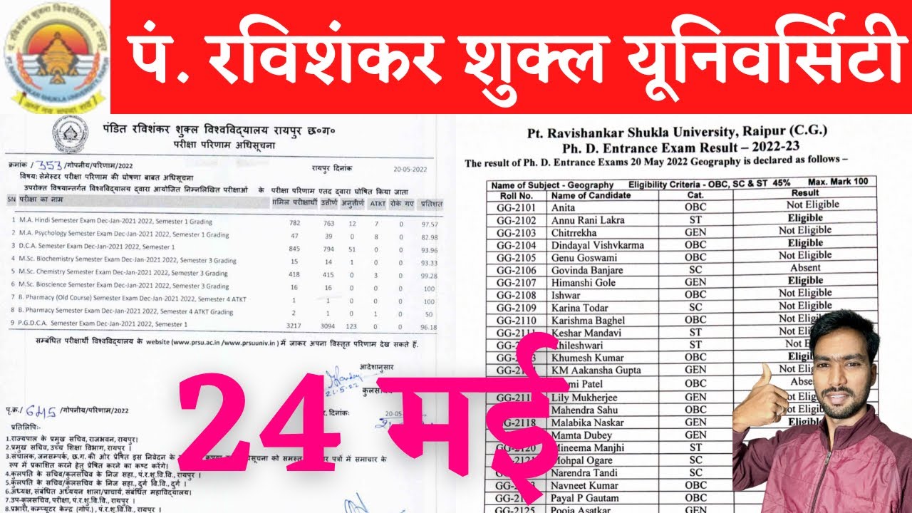 24 May 2022 | PRSU | PRSU SEMESTER EXAM 2022 | PRSU SEMESTER EXAM NEWS | PRSU EXAM NEWS | PRSU NEWS