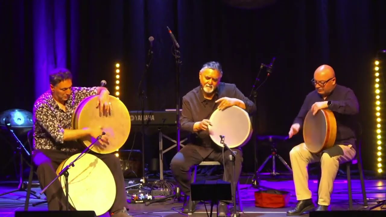 Improvisation - Glen Velez, Murat Coskun and Andrea Piccioni live at Tamburi Mundi Festival 2025