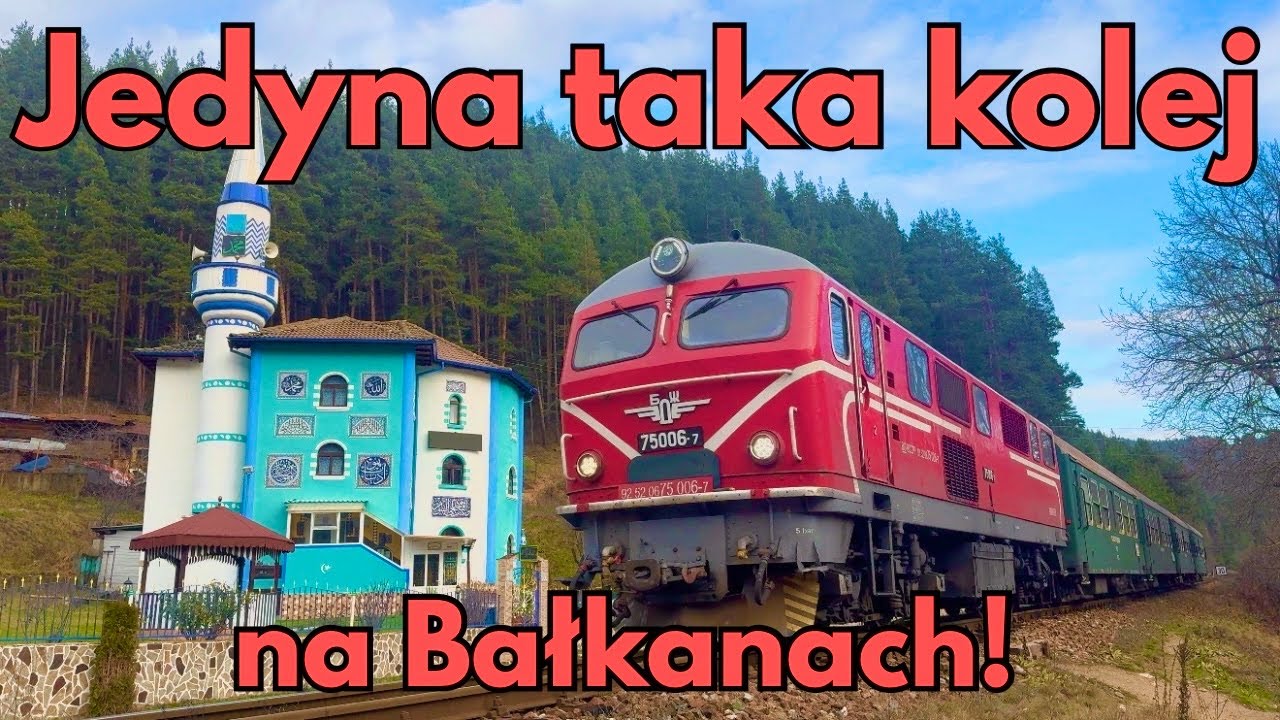 Jedyna TAKA kolej na Bałkanach! 