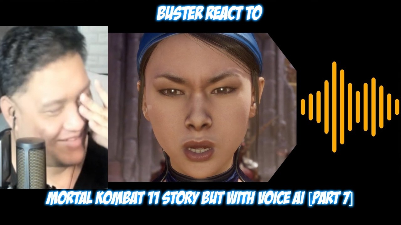 Реакция Бастера на сюжетную линию @PeeringtonMortal Kombat 11, но с голосовым ИИ [Часть 7]